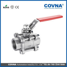 3PC Ball valve with Stainless Steel